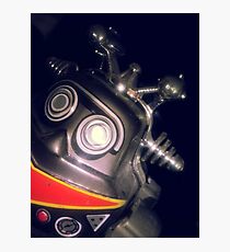 Retro Toy Robot Photographic Print