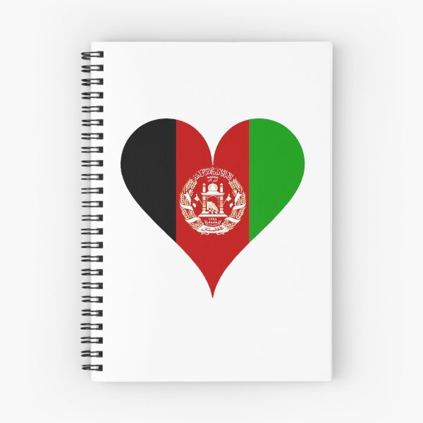 Item preview, Afghanistan Flag Heart designed and sold by Vanover Designs.