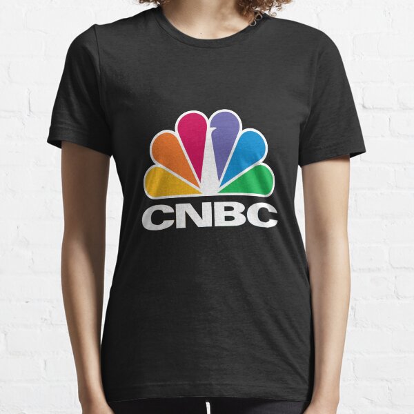 CNBC Logo - White Essential T-Shirt