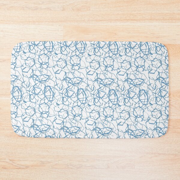 Item preview, A Faint Geometry - Metallic Blue designed and sold by EKeener.