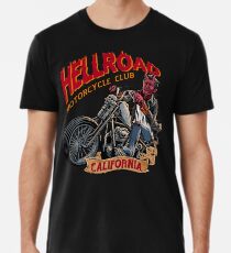Höllenstraße Kalifornien-Motorradverein Premium T-Shirt