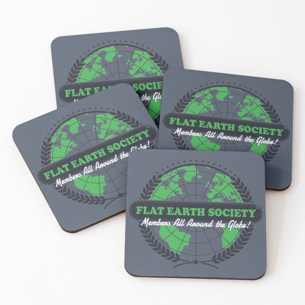 Item preview, Flat Earth Society Members All Around the Globe  designed and sold by Gamma-Ray.