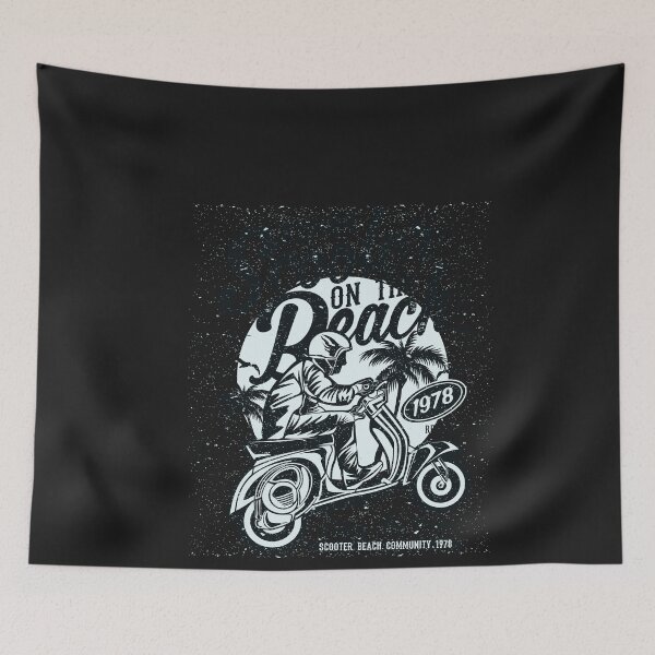 Item preview, Scooter Beach designed and sold by GraffitiBox.