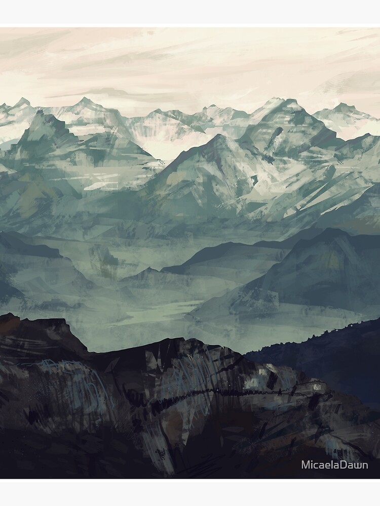 Mountain Fog by MicaelaDawn