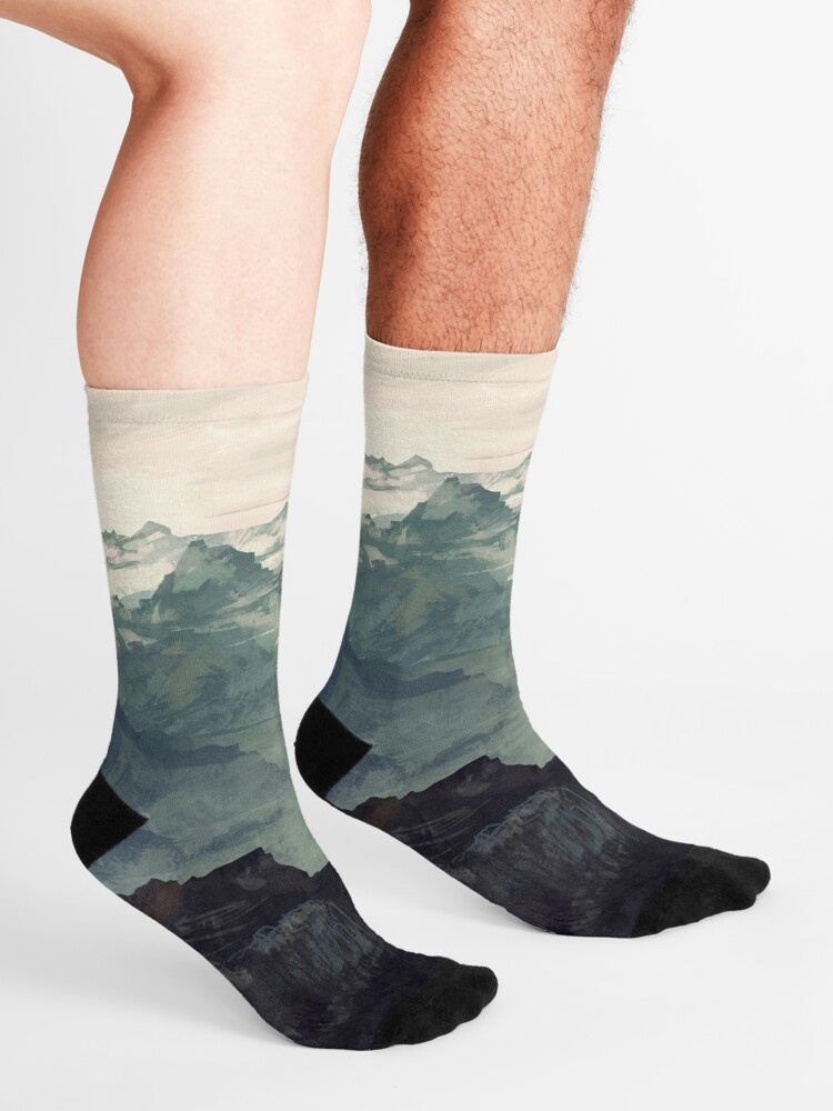 Alternate view of Mountain Fog Socks