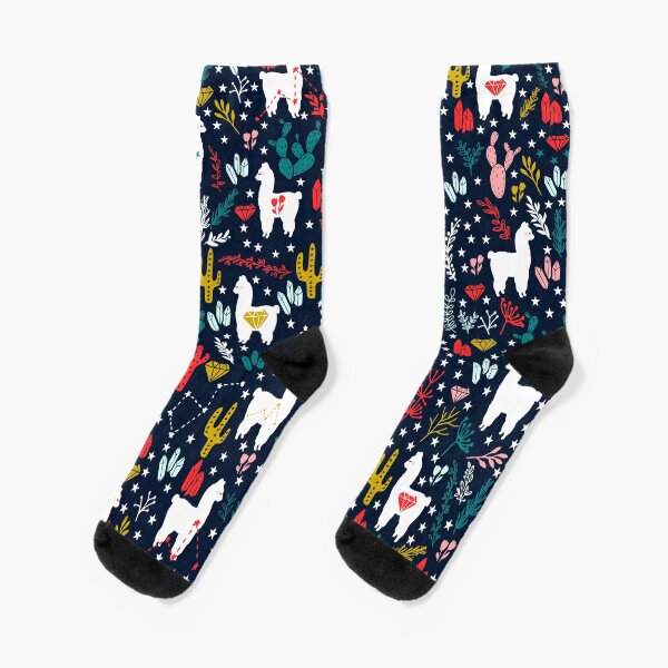 Lustiges Alpaka Socken