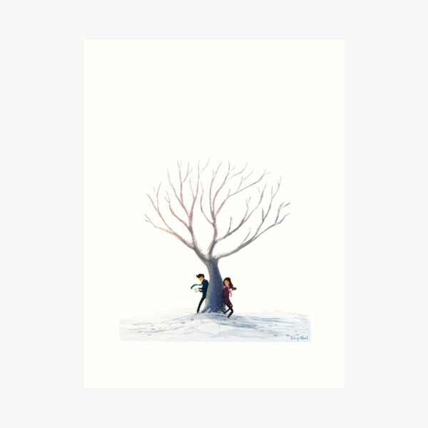 Winter Art Print