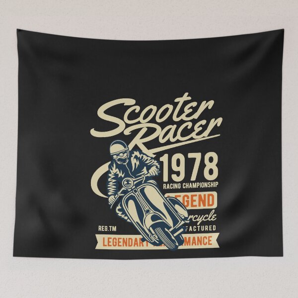 Item preview, Scooter Racer designed and sold by GraffitiBox.