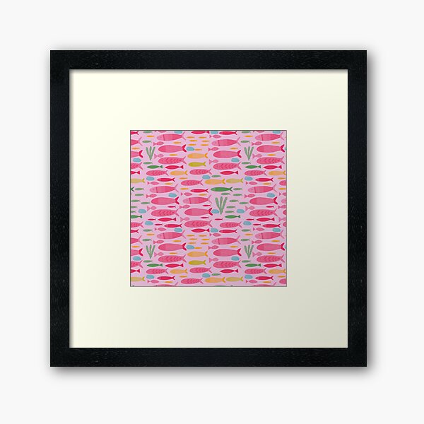 FISH Framed Art Print