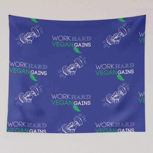 Item preview, Vegan Work Out Gains designed and sold by Bebichic.