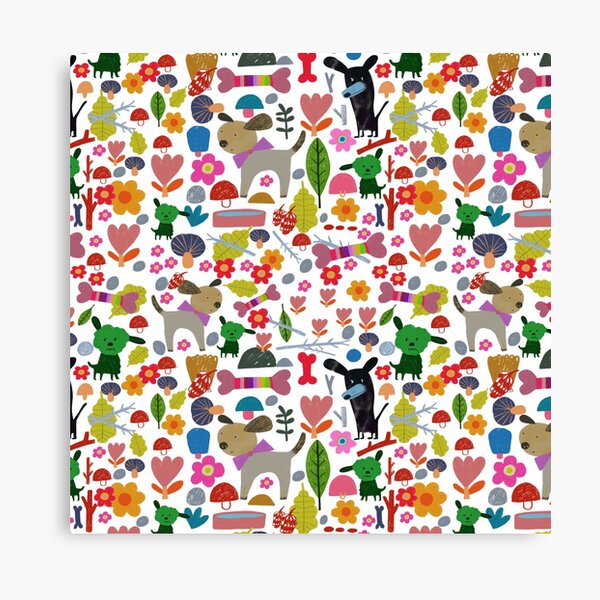 DOGGY PARK Canvas Print