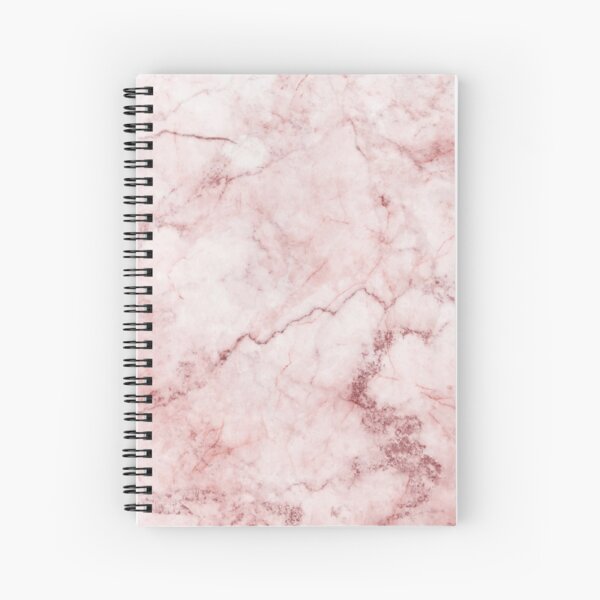 12X12 90Sht Top Spiral Pink Marble Sketch Book With 10Ct Alcohol