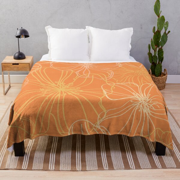 Artikelvorschau, Blumenzeichnung, warmes Gelb, Gold entworfen und verkauft von meggydesigns.