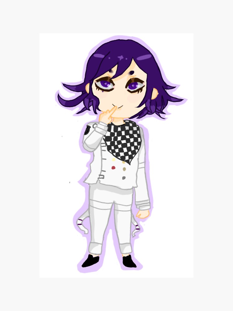 "kokichi chibi sticker print danganronpa" Sticker for Sale by