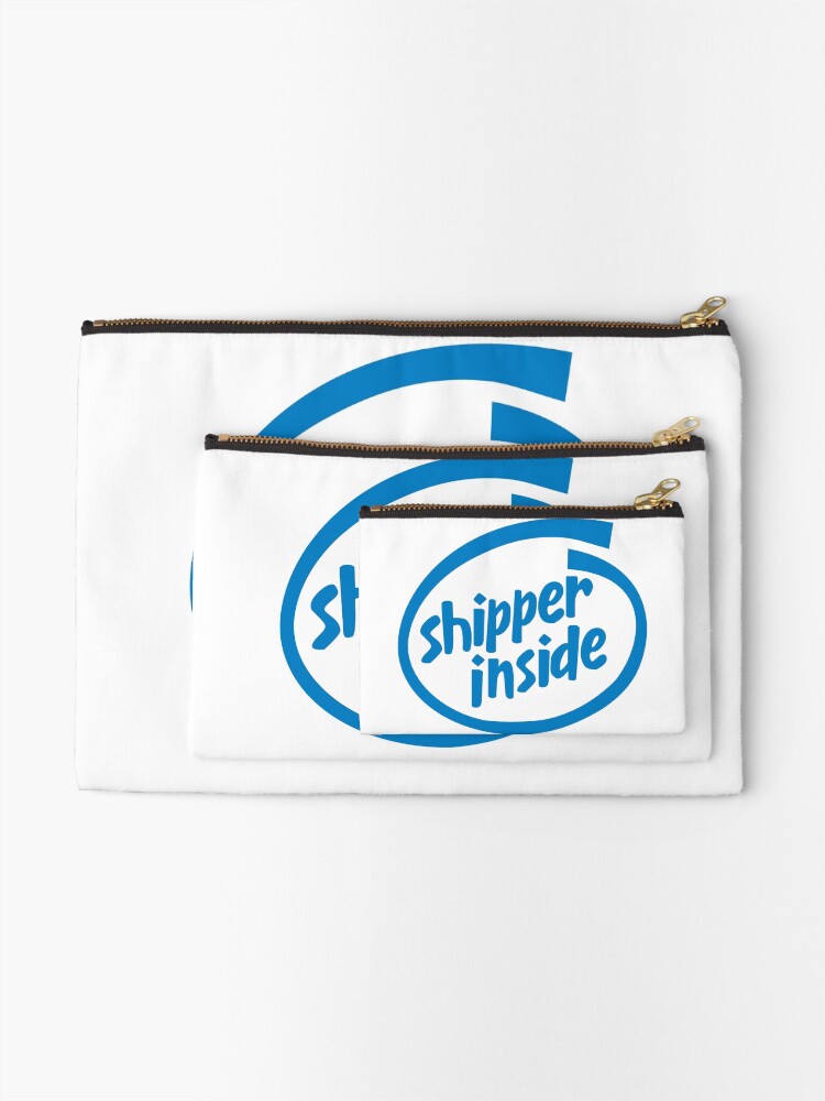 Thumbnail 2 of 4, Zipper Pouch, Shipper Inside designed and sold by tuliptreetees.