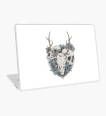 Skulls & flowers Laptop Skin