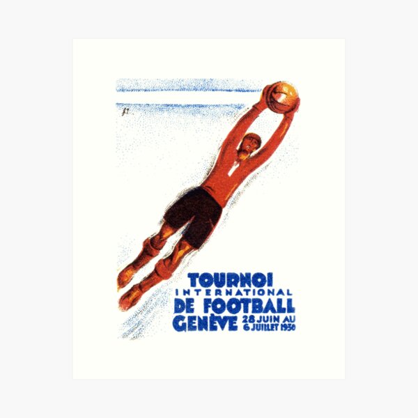 Item preview, 1930 European Soccer Tournament designed and sold by historicimage.
