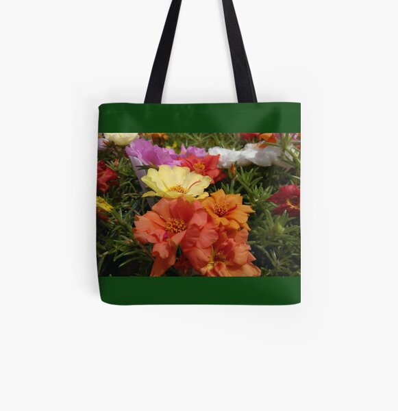 Rose moss All Over Print Tote Bag