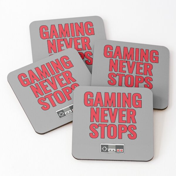 Item preview, Gaming Never Stops designed and sold by Chutakoopas.