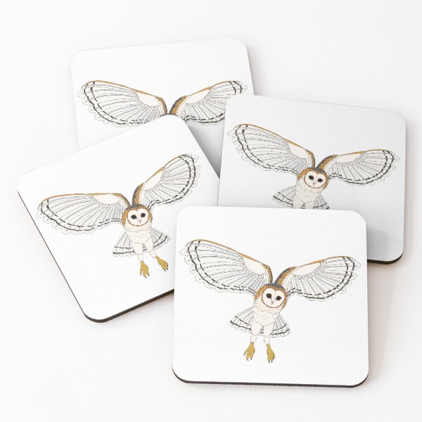 Item preview, Barn Owl designed and sold by nolessjess.