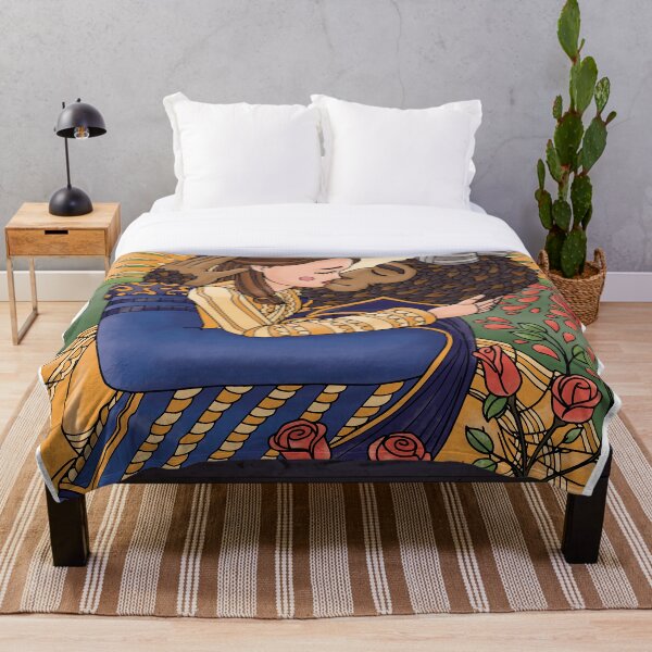 Aperçu de l'œuvre Le baiser de la belle et la bête créée et vendue par fosfenoStore.