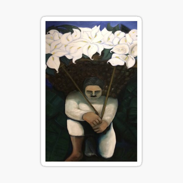 Cala Lillies Sticker