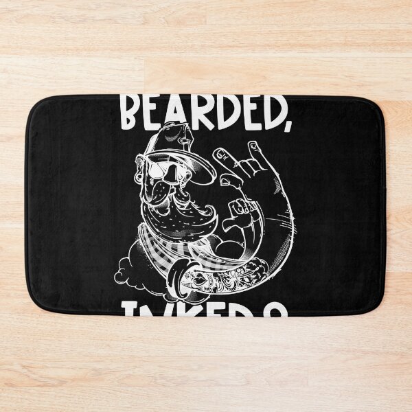 Item preview, Bearded, Inked, Awesome I For Men with Beards & Tattoos designed and sold by ChrisFeil.