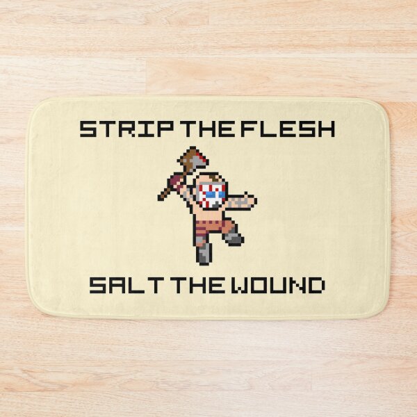 Item preview, Borderlands Psycho "Strip The Flesh, Salt The Wound" 8-Bit Pixel Art designed and sold by StebopDesigns.