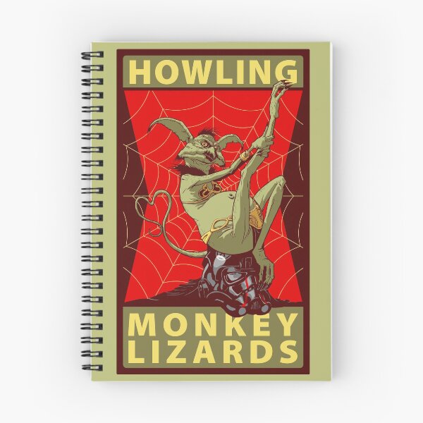 Item preview, Howling Monkey Lizards Web designed and sold by midorimushi.