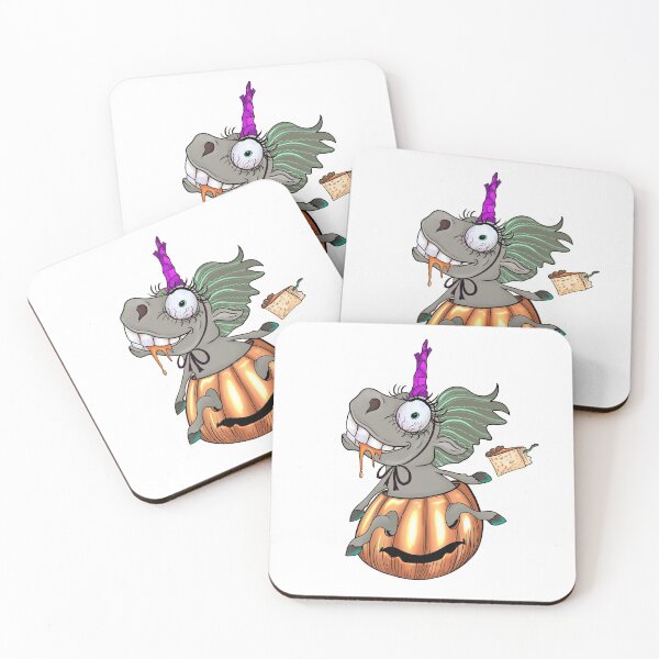 Item preview, Unicorn - Zombie - Halloween designed and sold by Kim Leex.