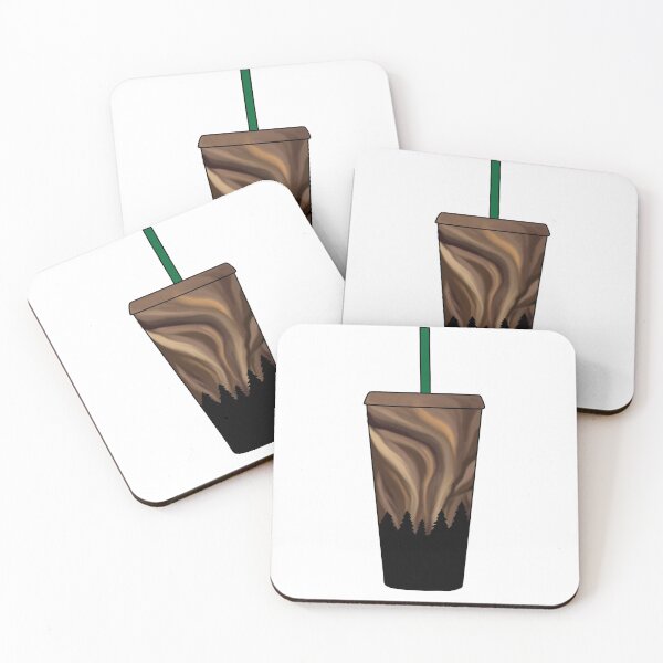Item preview, Coffee Cup Swirl with Trees designed and sold by elmma design.