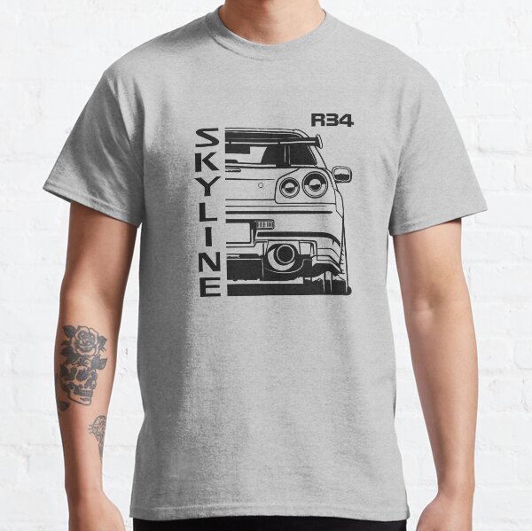 Item preview, R34 Skyline GT-R - JDM - RB26 - Car Guys designed and sold by 365CarMods Official.