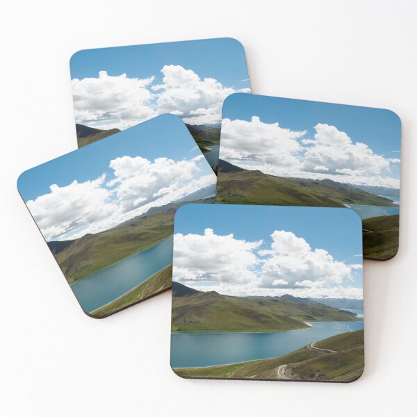 Item preview, Mountain Lake Yamdrok Himalayas Tibet designed and sold by RaimondKlavins.