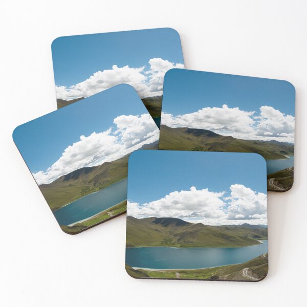 Item preview, Mountain Lake Yamdrok Himalayas Tibet designed and sold by RaimondKlavins.