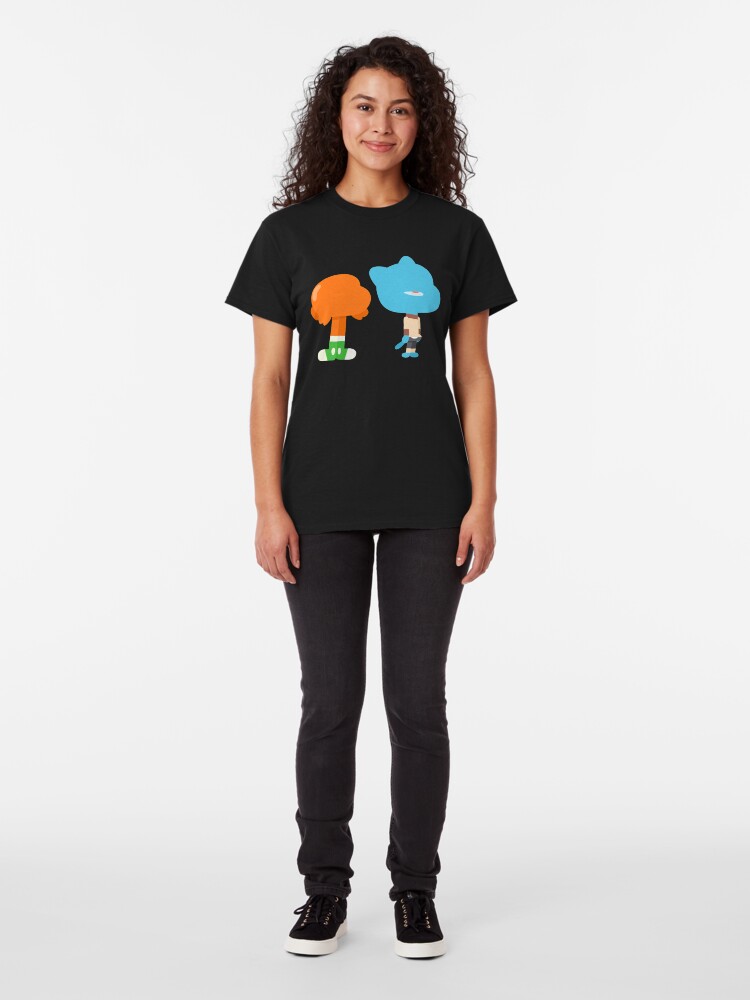 Alternate view of Minimal Gumball and Darwin Classic T-Shirt