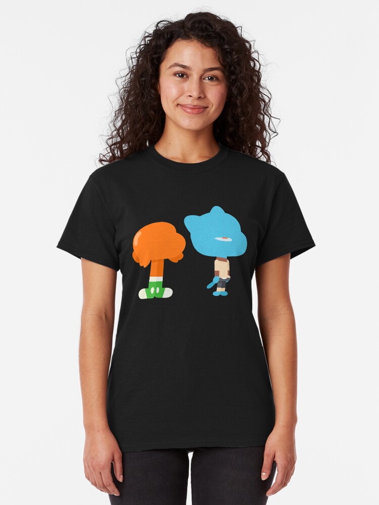 Alternate view of Minimal Gumball and Darwin Classic T-Shirt