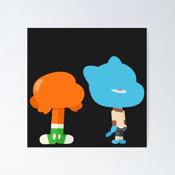 Item preview, Minimal Gumball and Darwin designed and sold by Bleachie.