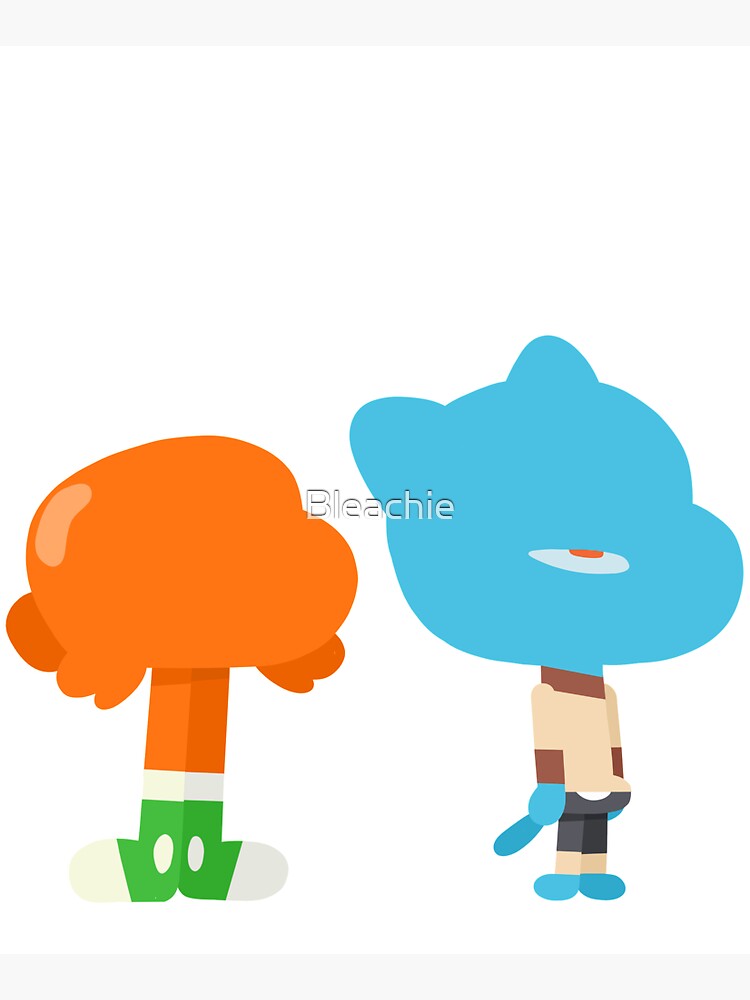 Minimal Gumball and Darwin by Bleachie