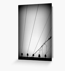 Wired Greeting Card