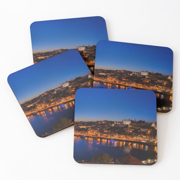 Item preview,  Night view of the city in blue hour designed and sold by DesignAstur.