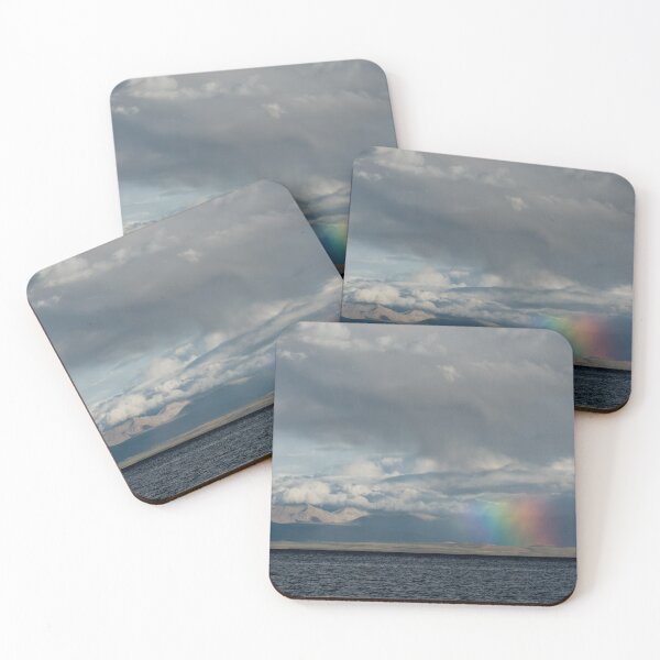 Item preview, Rainbow above Mountain Lake Manasarovar Himalayas Tibet designed and sold by RaimondKlavins.