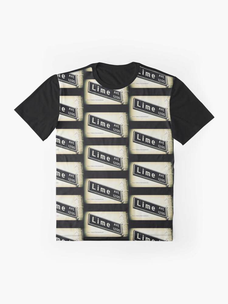 Alternate view of 1200 Lime Avenue, Long Beach, CA by MWP Graphic T-Shirt
