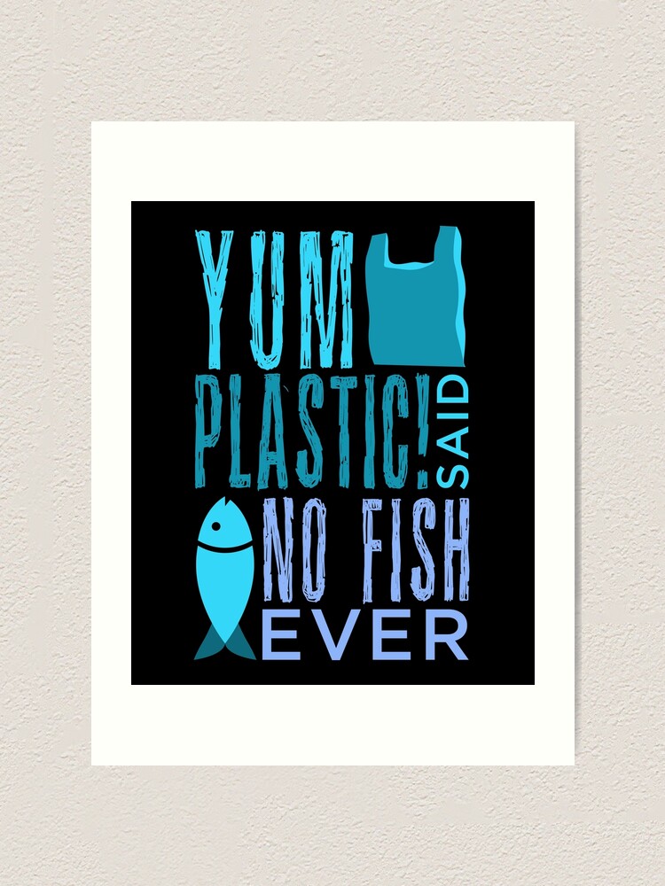 Save Planet Earth Oceans Marine Life Ban Plastic Pollution Art