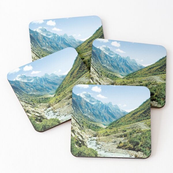 Item preview, Panarama of valley and Ganga river Himalayas mountains designed and sold by RaimondKlavins.