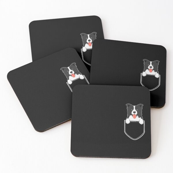 Item preview, Pocket Border Collie Cute Pet Dog Lover Graphic graphic designed and sold by tronictees.
