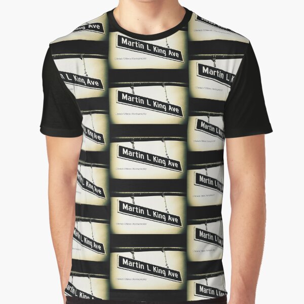 Martin Luther King Avenue, Long Beach, CA by MWP Graphic T-Shirt