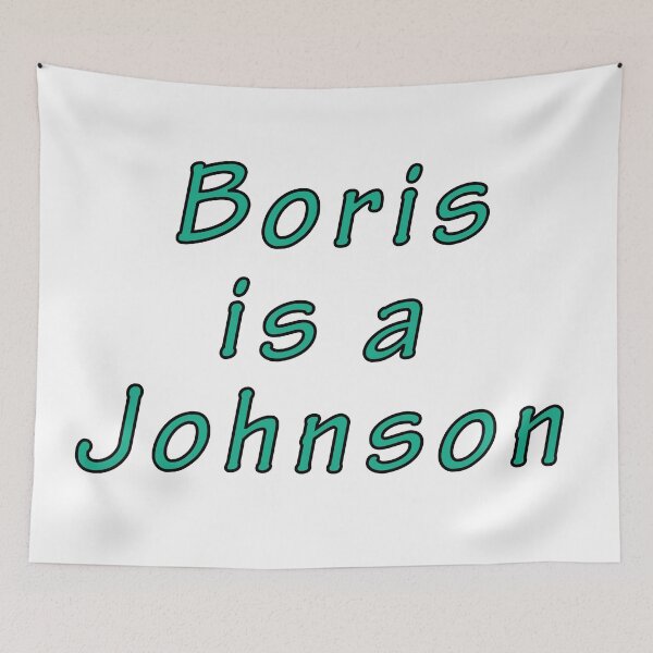 Item preview, Funny Boris is a Johnson Anti-Brexit Design designed and sold by Tsign.
