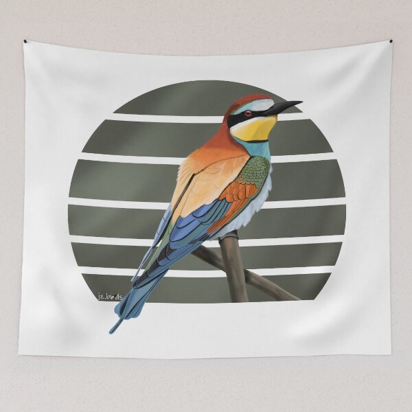 Item preview, jz.birds Bee-Eater Bird Animal Design designed and sold by jz-birds.