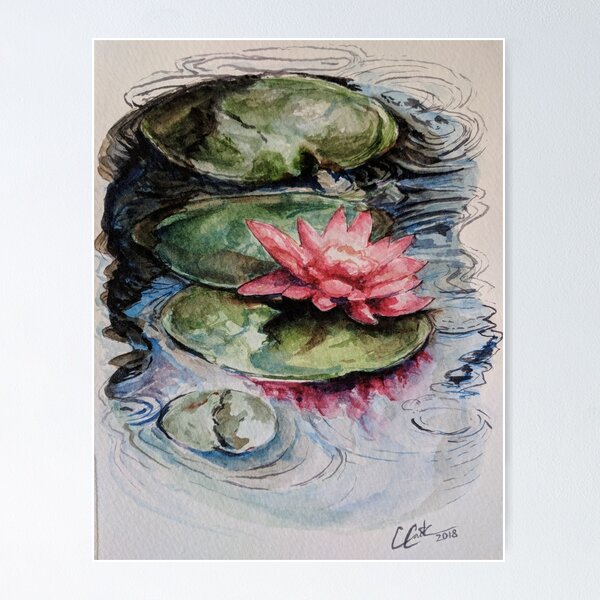 Item preview, Lirio de agua designed and sold by CTCarter.