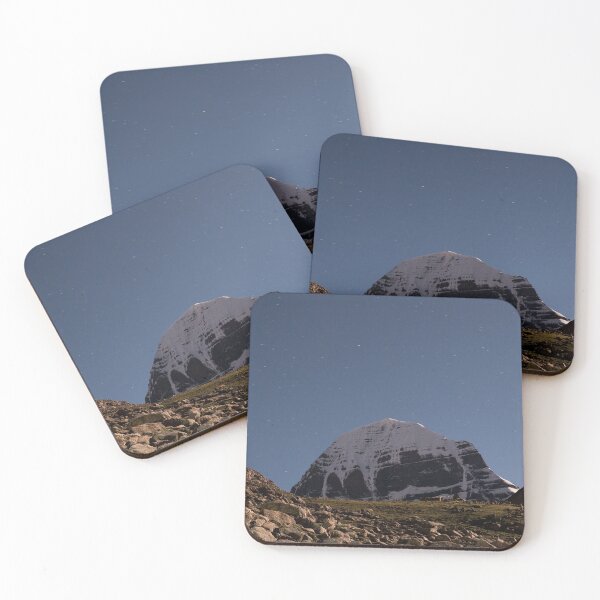 Item preview, Mount Kailash at night Himalayas range Tibet Kailas yatra designed and sold by RaimondKlavins.
